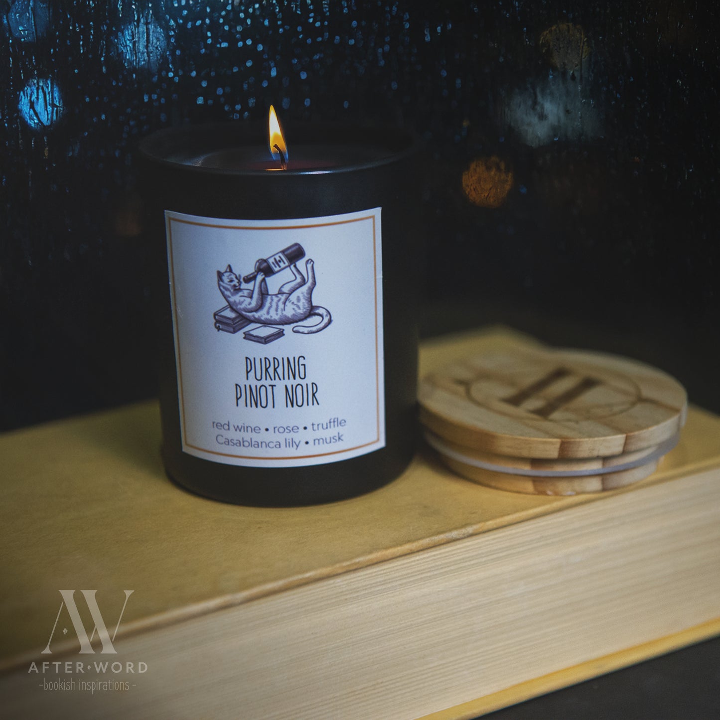 Purring Pinot Noir Candle