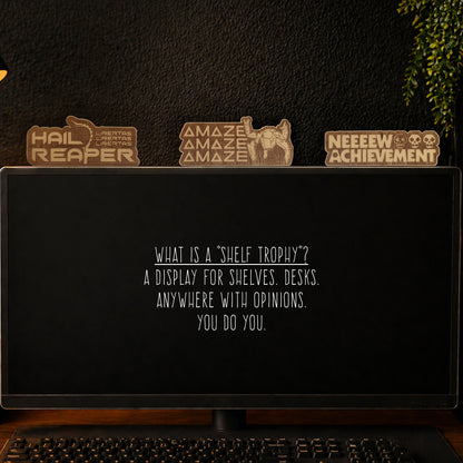 Amaze Amaze Amaze Shelf Trophy - Book Nook - After Word