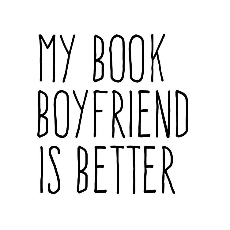 Book Lover Vinyl Stickers – My Book Boyfriend is Better