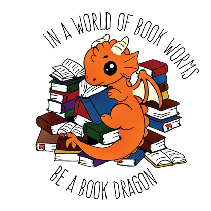 Book Lover Vinyl Stickers – Book Dragon