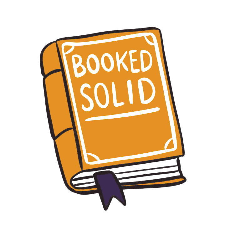 Book Lover Vinyl Stickers – Booked Solid