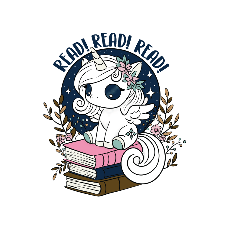 Book Lover Vinyl Stickers – Whimsical, Literary - Inspired Designs for Journals, Laptops & More - Sticker - Read Read Read - After Word