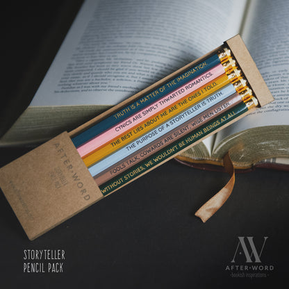 Book Quotes Pencil Sets