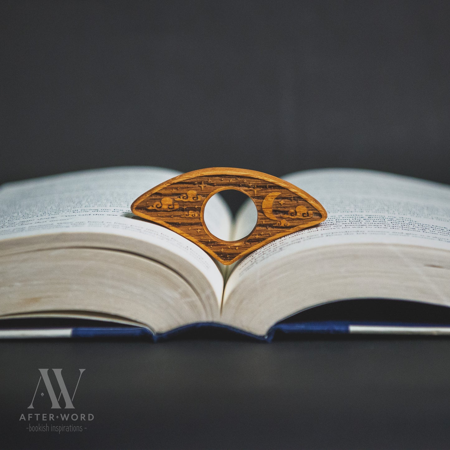 Wooden Page Holders - Page Holder - Winged Point - After Word