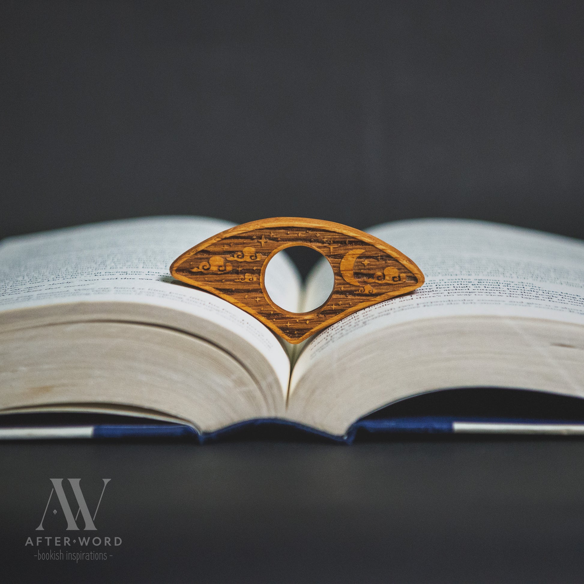 Wooden Page Holders - Page Holder - Winged Point - After Word