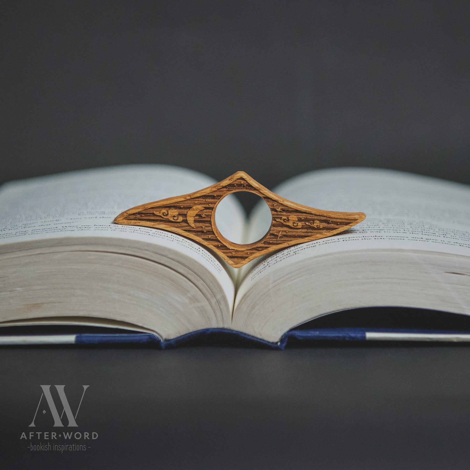 Wooden Page Holders - Page Holder - Winged Point - After Word