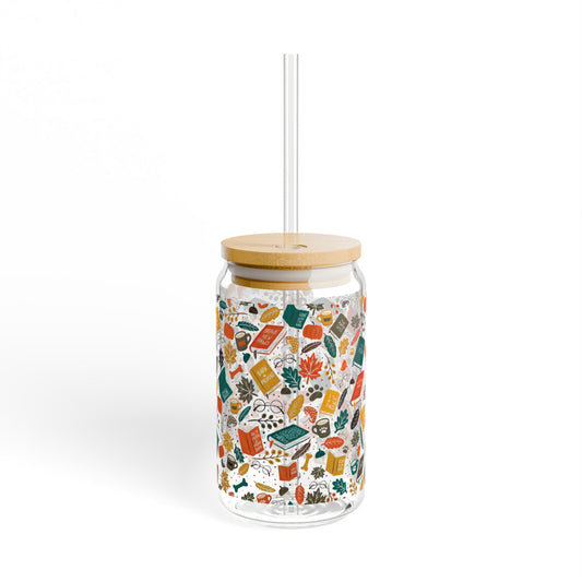 Barking Good Books Sipper Glass - Mug - With lid and straw - After Word